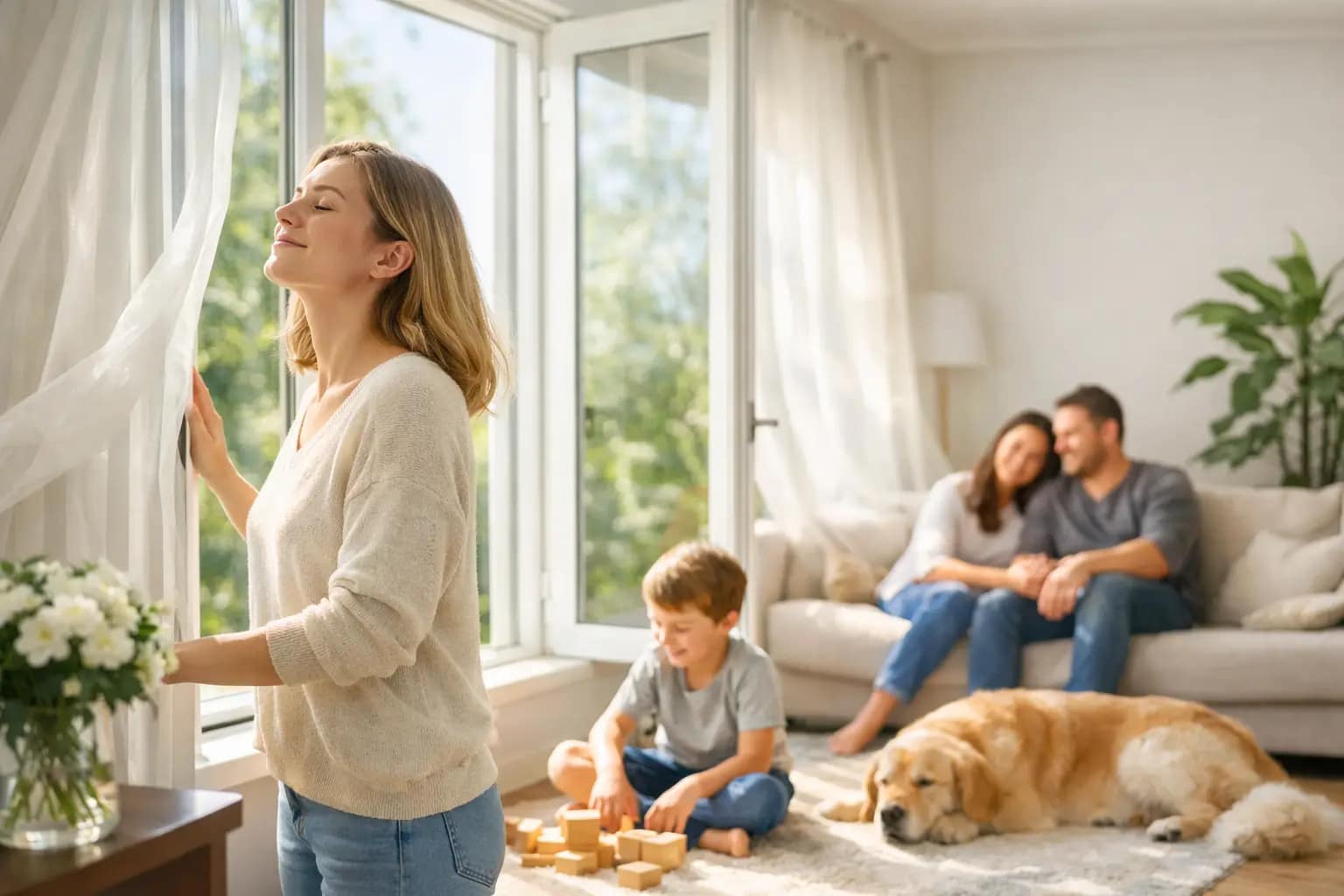 Frische Luft in der Wohnung: Tipps für jeden Tag