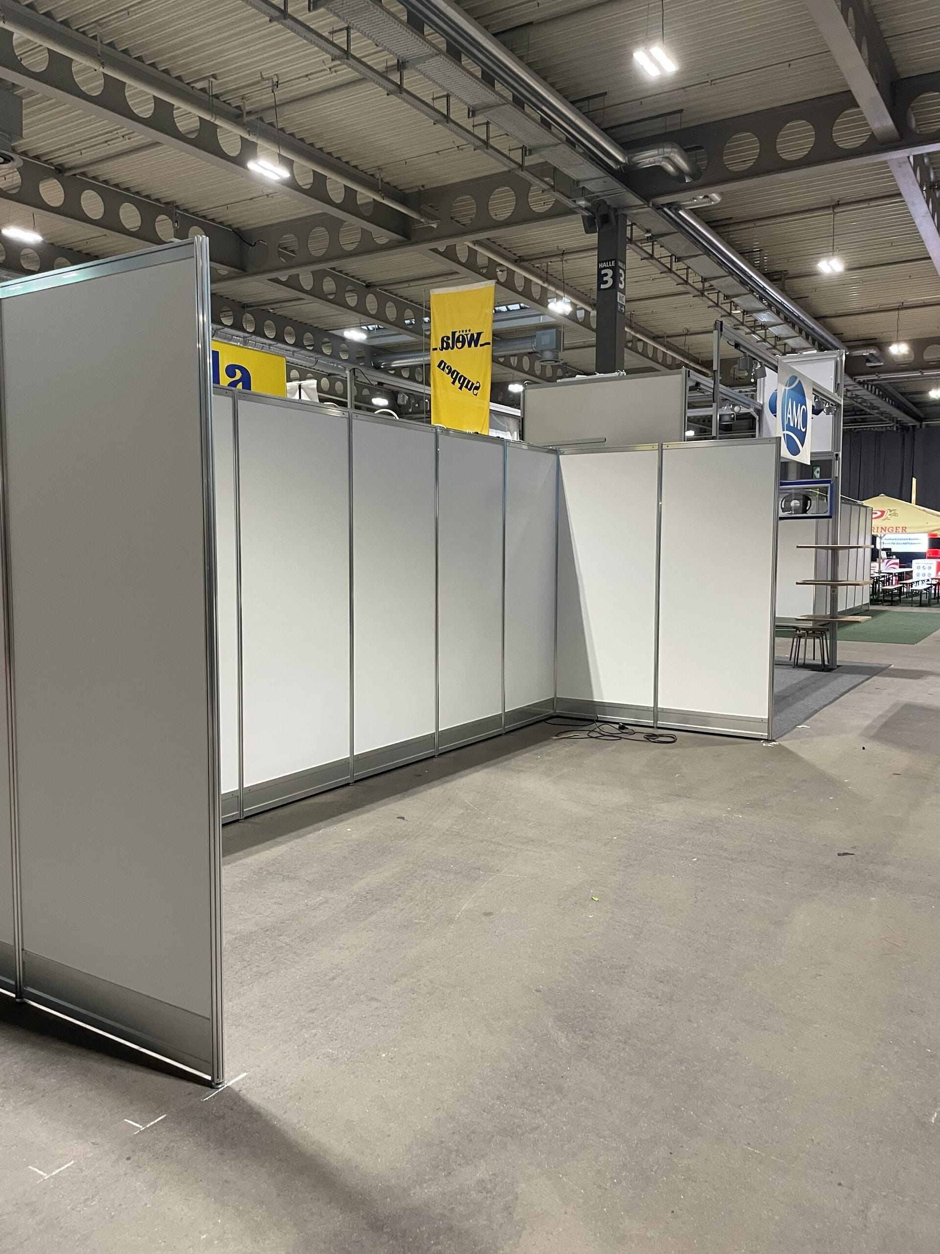 HYLA auf der Thüringen Ausstellung in Erfurt: 9 Tage Messe, die uns als Team auf ein neues Level gehoben haben 3 Aufbau des Standes bei der Thüringen Ausstellung in Erfurt