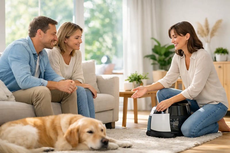Vorführung eines Haushaltsgeräts zuhause erleben 6 Vorführung eines Haushaltsgeräts zuhause erleben